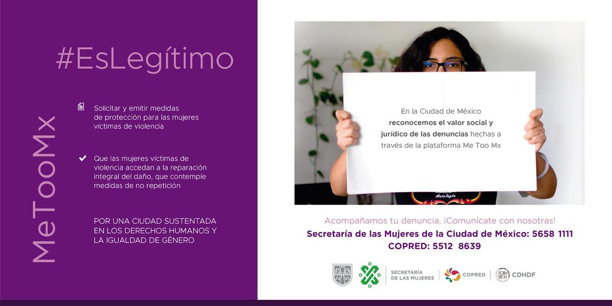 Comisión de DH de la Ciudad de México tweet media