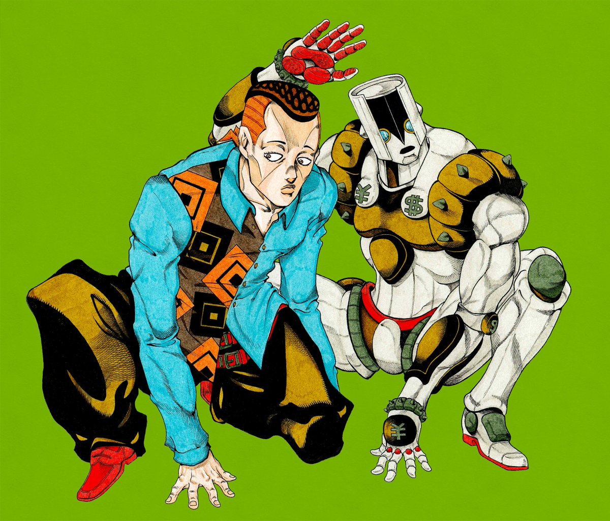 Kooma Okuyasu And The Hand Done For Metintbg Jojosbizarreadventure Jojo ジョジョの奇妙な冒険 ジョジョ Okuyasunijimura 虹村億泰 Thehand ザ ハンド Diamondisunbreakable ダイヤモンドは砕けない T Co Xyc3vn37kw