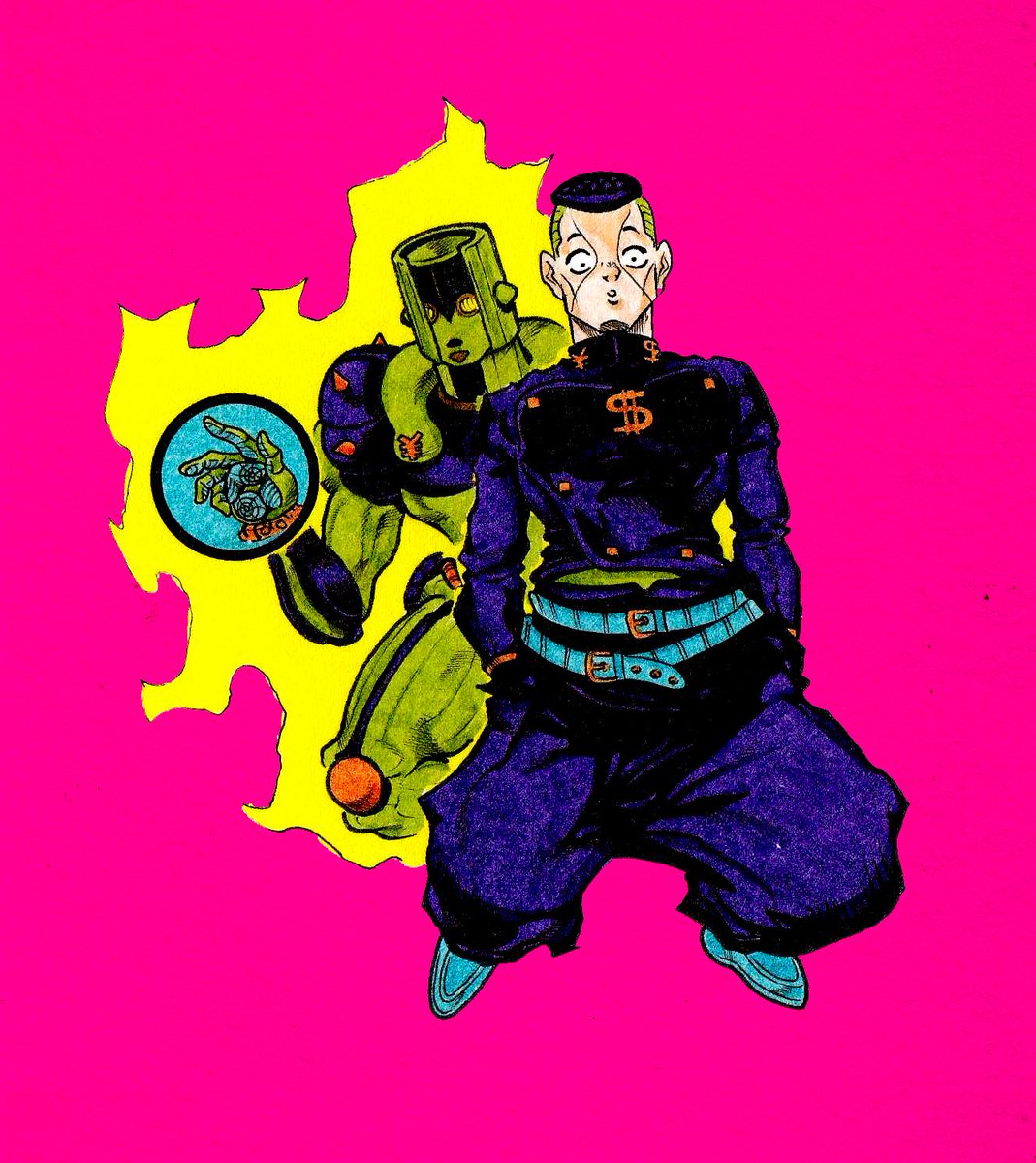 Kooma Okuyasu And The Hand Done For Metintbg Jojosbizarreadventure Jojo ジョジョの奇妙な冒険 ジョジョ Okuyasunijimura 虹村億泰 Thehand ザ ハンド Diamondisunbreakable ダイヤモンドは砕けない T Co Xyc3vn37kw