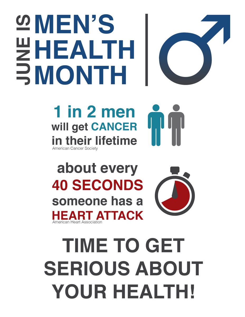 Lo7Lo's tweet photo. June is #MensHealthMonth Don’t be “that guy” who lets pride/ego get in the way of routine check ups! They’re vital to your health. And if you don’t have a supplemental health plan that covers major things like #cancer or #heartattacks &amp; want more info send me a message! https://t.co/ovg3iJ03g3