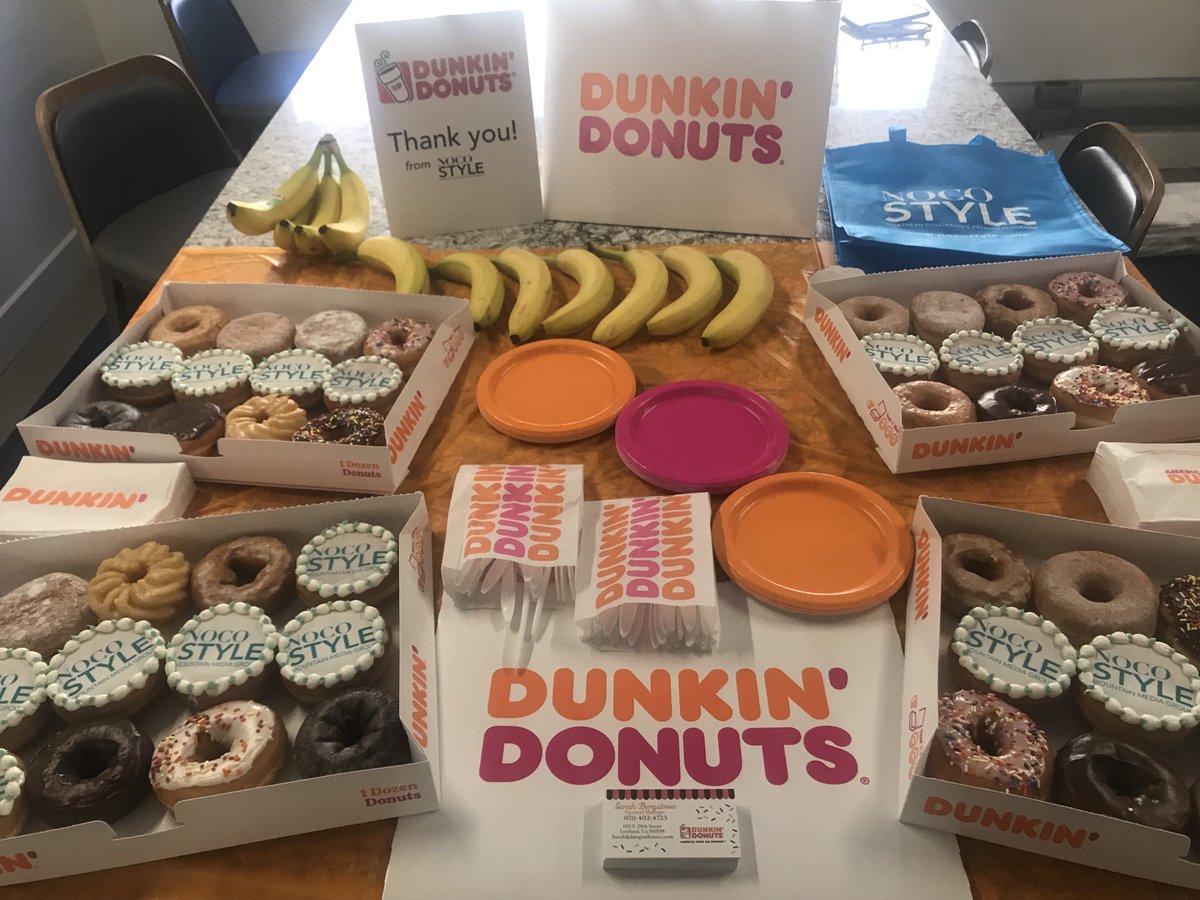 nocostylemag's tweet photo. Happy donut day! Did you know that the Dunkin' Donuts in Loveland can put your photo on their donuts?!? It's great for parties, weddings and more!
#NOCOStyleMagazine #dunkindonuts #nationaldonutday https://t.co/wqGvTm33Tv
