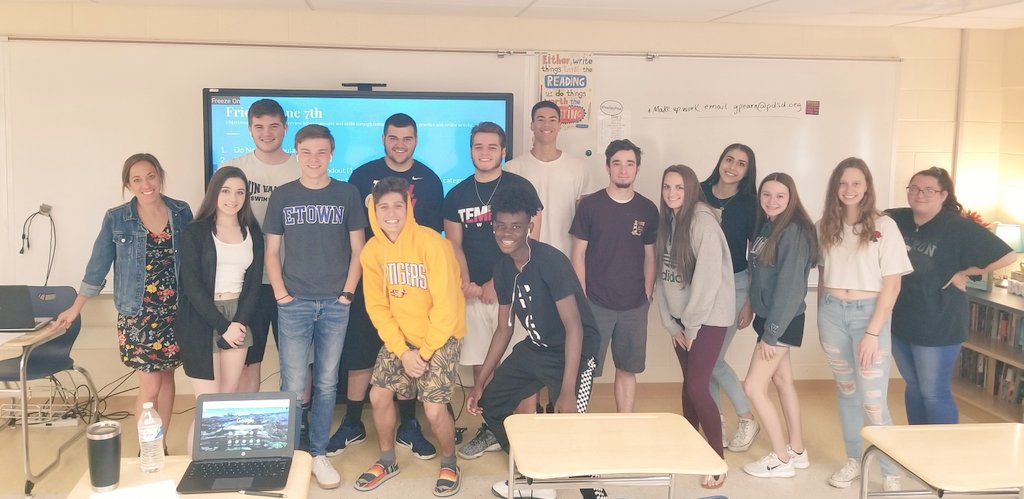 All smiles for the last block 3 of the year. Looking forward to seeing some of the amazing things this class does in their senior year! <a href="/svclassof2020/">Sun Valley Class 2020</a>