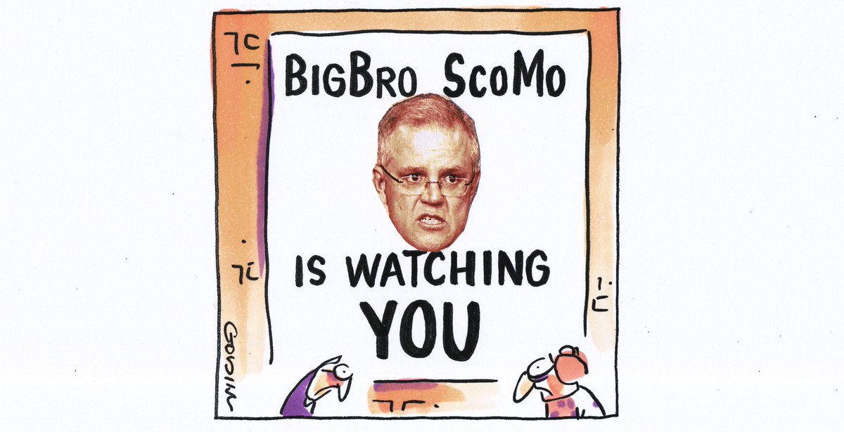 GoldingCartoons's tweet image. Surely we haven’t reached the stage when we think of the Prime Minister as Big Brother. 
Kathy Paterson, Sandringham
@theage letters #auspol #AFPraids
