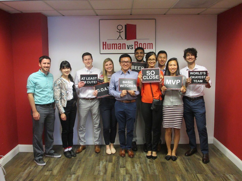 HumanVsRoom's tweet image. Shout out to these medical students from the @USouthFlorida @LVHN campus for escaping with us!