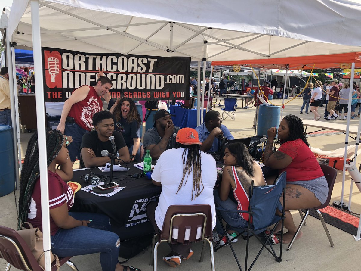 NCURadio's tweet photo. Live @ Parma #ribandrock 2019! Tune in now on https://t.co/LyKJ5bhejb @OhioMediaSchool https://t.co/vb6xWR7hG7