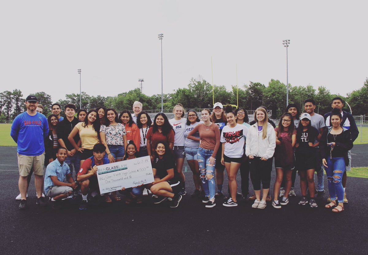 Tim_Tryon's tweet photo. The Gar-Field b/g soccer teams won the @BenGlassLaw Sportsmanship Challenge this season. The only school in NOVA to have both teams not receive any cards for dissent or unsportsmanlike behavior. One of my proudest moments as a head coach!! https://t.co/gfRKZlkpkr