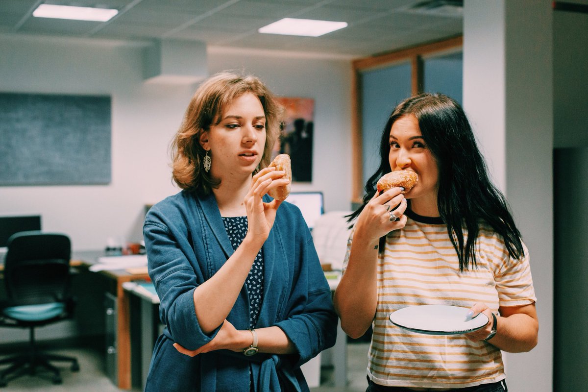 themetagency's tweet photo. Celebrating this dough-pe day appropriately 😏 🍩 Happy #NationalDonutDay https://t.co/8grMXWC6vV