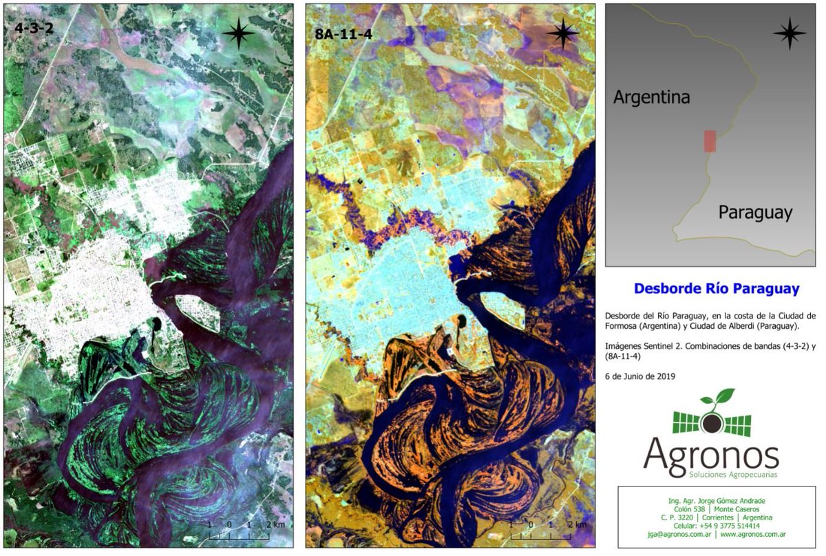 Agronos_sa's tweet photo. Crecida Río Paraguay.

https://t.co/dpYRgQV8TI

#Agronos #rioparaguay
#inundaciones #lluvias2019 #argentinaparaguay #frontera #Alberdi #evacuados #recursosnaturales https://t.co/wfKmIGnnki