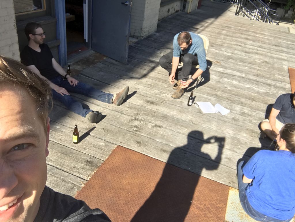 DesignFugitives's tweet image. When you work in windowless shop all week, this is what Friday afternoons look like 😊Stay tunes for what we’re making - going soon to it’s home in Austin, TX #austin #mkemade #archart