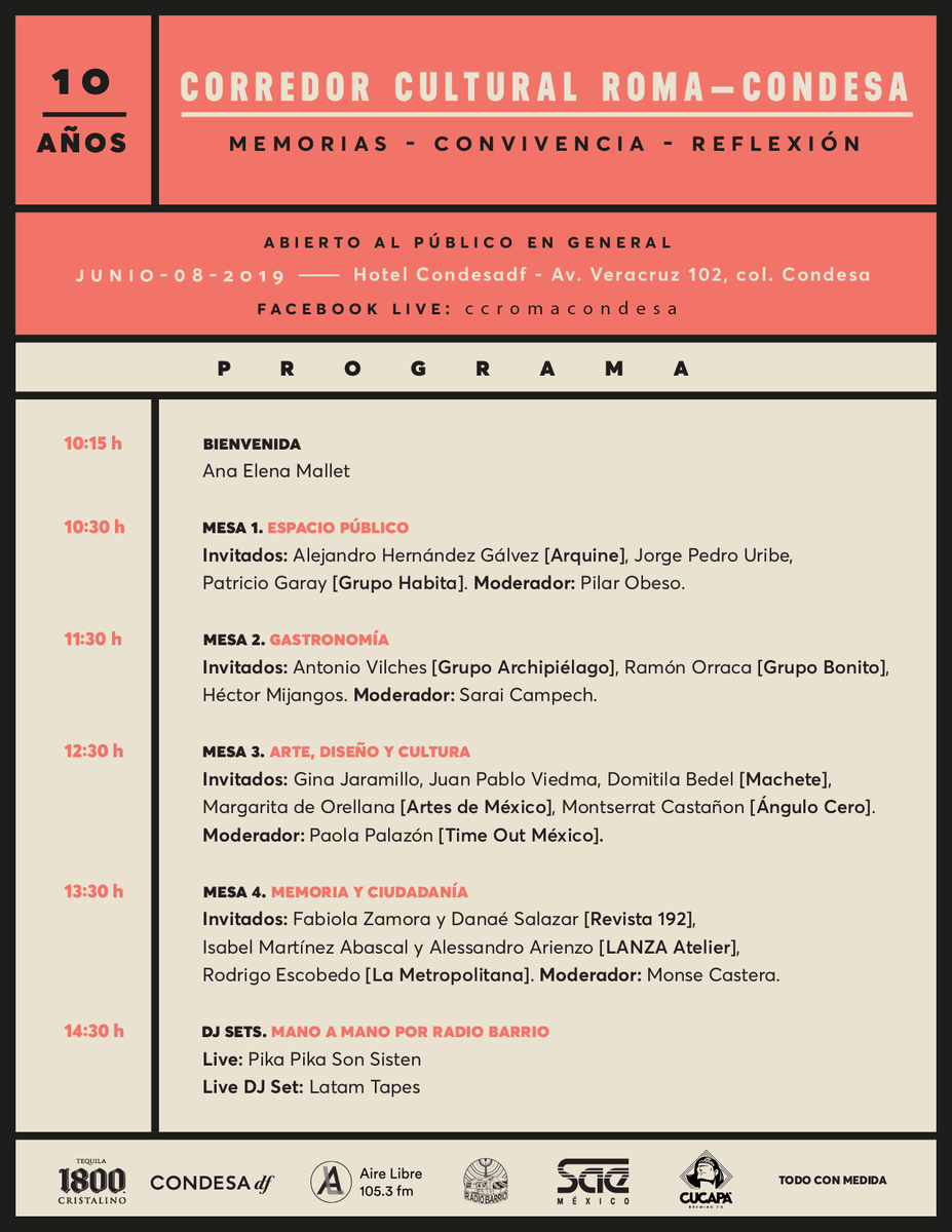 ¡Celebremos con pláticas, tequila, cerveza y tacos! Mañana a partir de las 10 am en el Condesa DF o escuchen la transmisión por <a href="/airelibre_fm/">Aire Libre 3.0</a> 105.3 FM