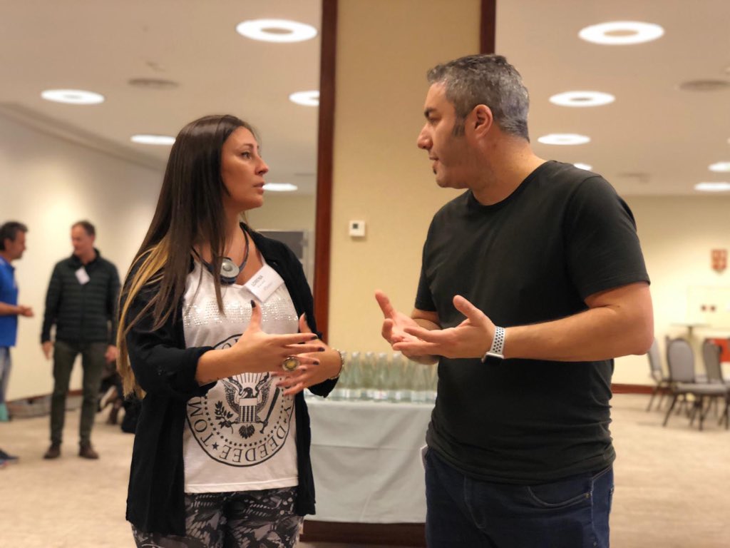KikeTrainerPNL's tweet photo. #Dia13 #trainerstraining #nlpinthesun2019 #nlp
Última noche en Sesimbra, se ha ganado un lugar en mi interior, junto con los amigos y los aprendizajes que me han ofrecido en la mejor formación de formadores del mundo.
Agradecido, mejorado y expandido... https://t.co/1g8CFMyQvI