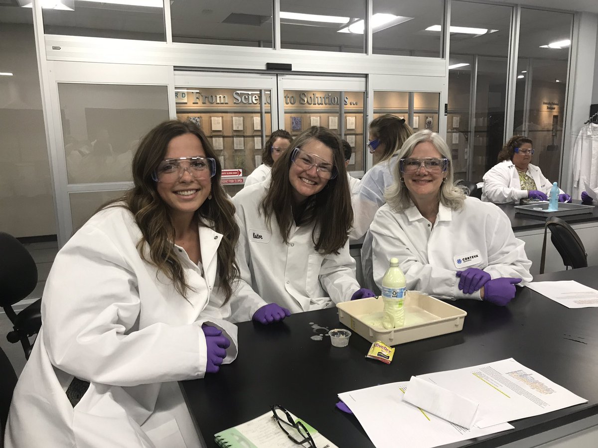 MsBersani's tweet photo. What an eventful day learning about #Agriculture in the #STEAM classroom at the @INFarmBureau conference! Loved hearing @carlyandadam spread more #STEMintegration and getting to tour @corteva along with taking home a copy of 2019 Book of the Year #CompostStew 💕 https://t.co/djzWjLJMpe