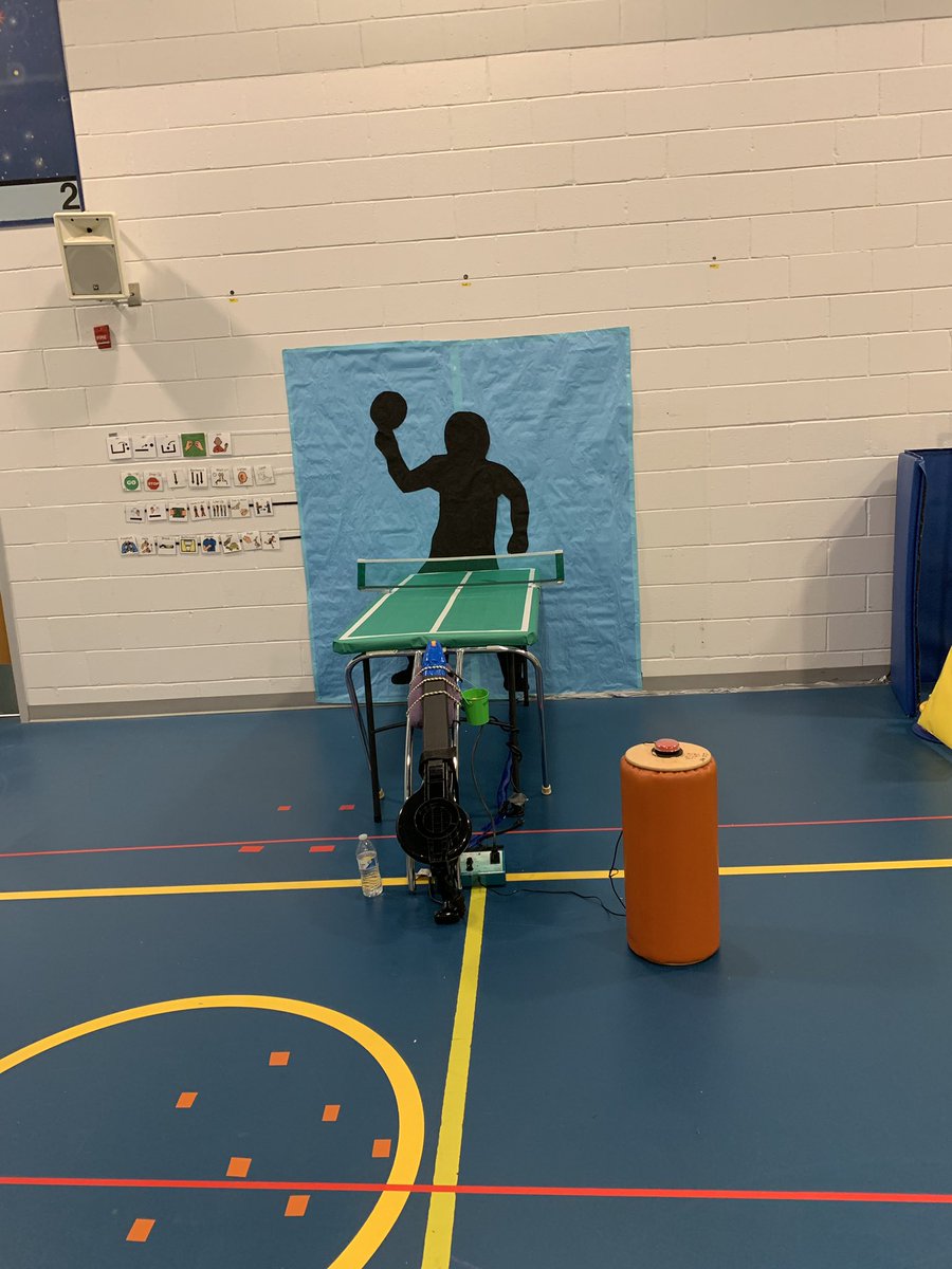 JodysAPE's tweet photo. A few challenge day set up pictures!  I wish I could add more. Will put a few in comments! #ape #AdaptedPE #physed #clschallengeday https://t.co/AV73xtB6hK