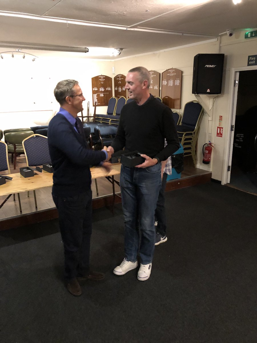 ChessingtonKCFC's tweet photo. A good night tonight at the end of season club awards. Thanks to @ChessingtonCC for hosting. A pleasure to have club member and current #EasternFC Manager (HK) #AndrejsStolcers presenting the awards. @FulhamFC. https://t.co/YuAGyYrSUn