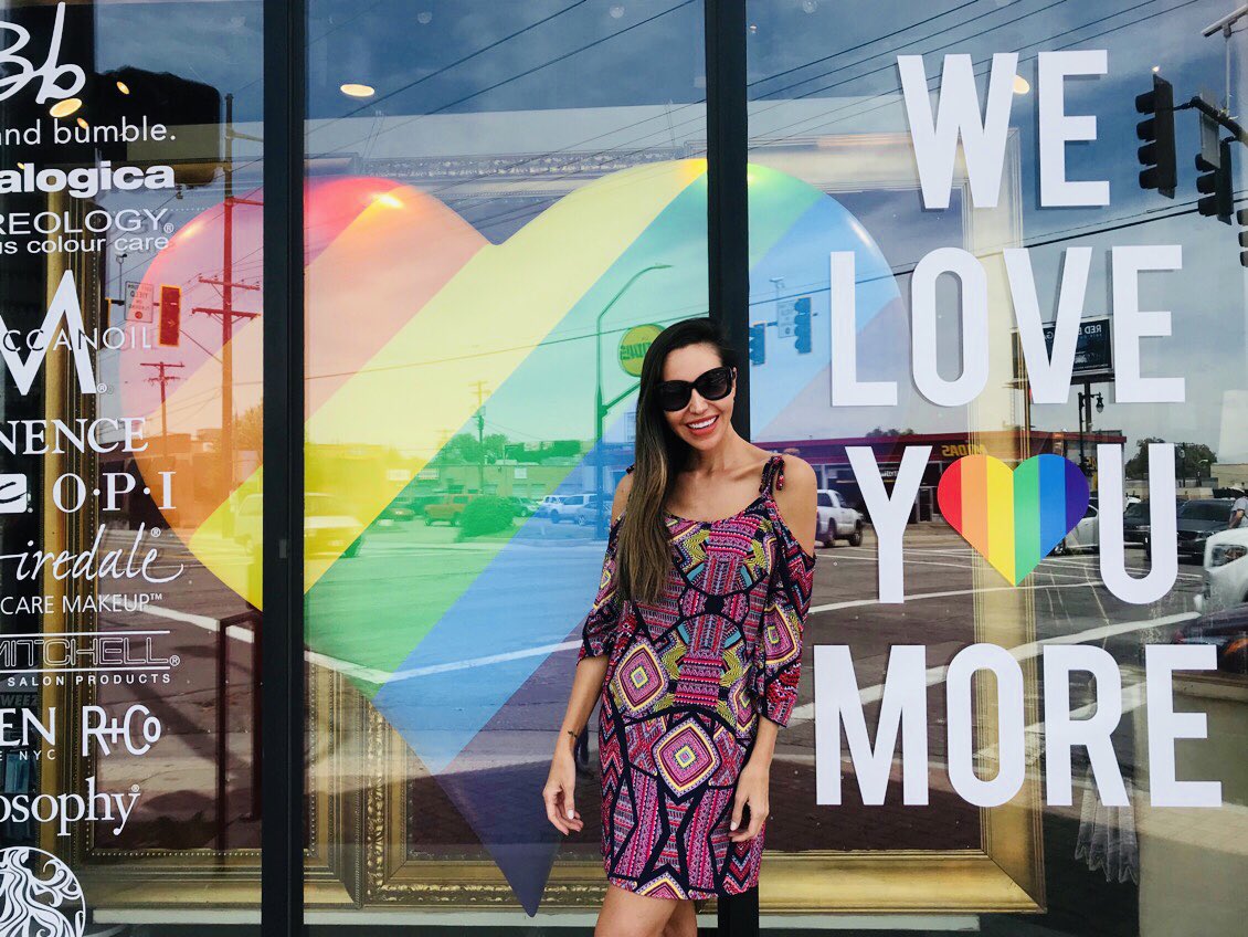 Pop by <a href="/GotBeauty/">Got Beauty</a> all of June, snap a pic in front of the 🌈 heart window, &amp; get 25% off a product! ❤️🧡💛💚💙