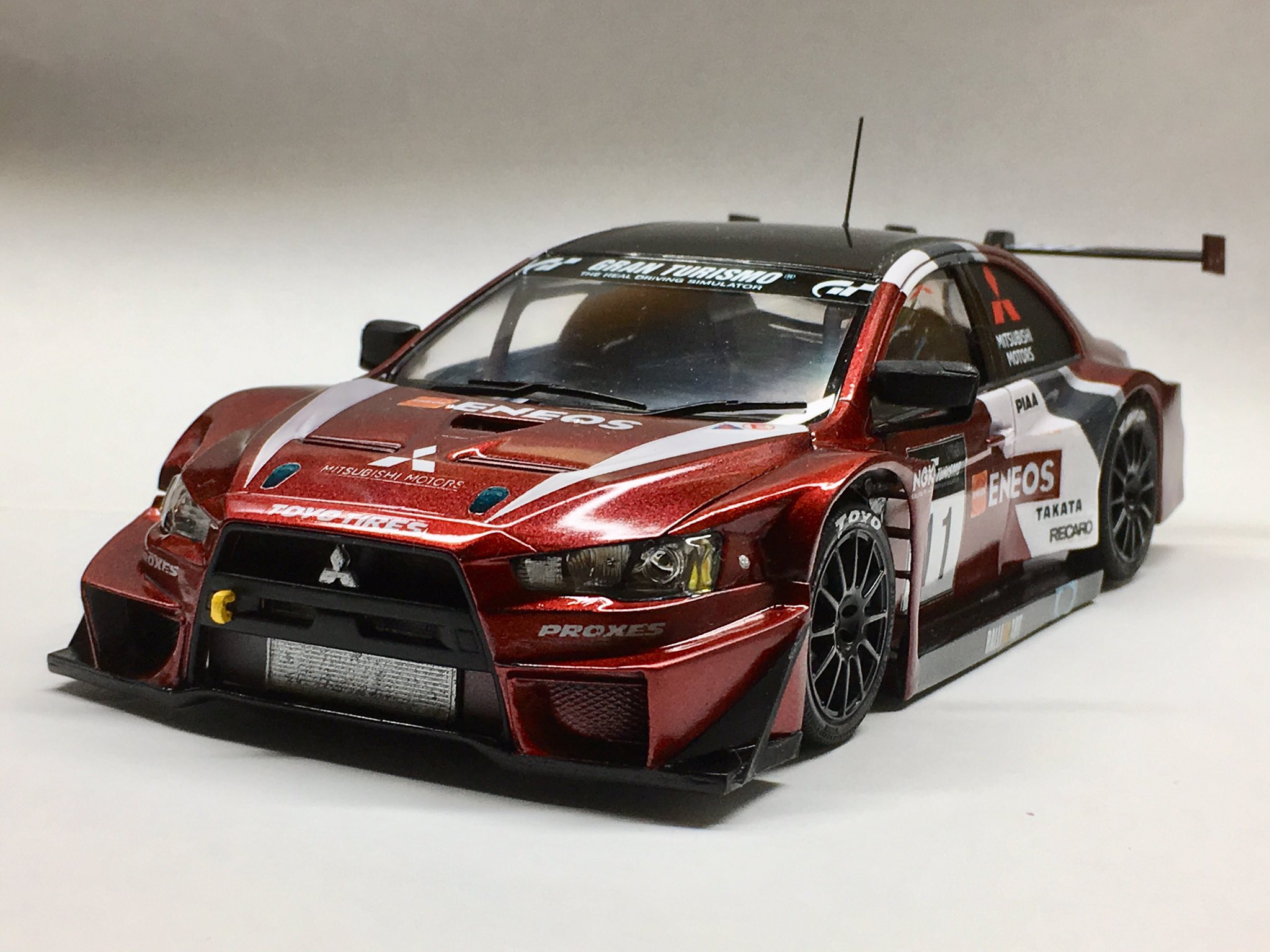 クロ Zzt231 グランツーリスモ Sports Mitsubishi Lancer Evolution Final Edition Gr 3 下記に制作動画も投稿しておりますので 是非ご覧ください グランツーリスモ カーモデル プラモデル ランエボ 青島文化教材社 124scale 三菱 T