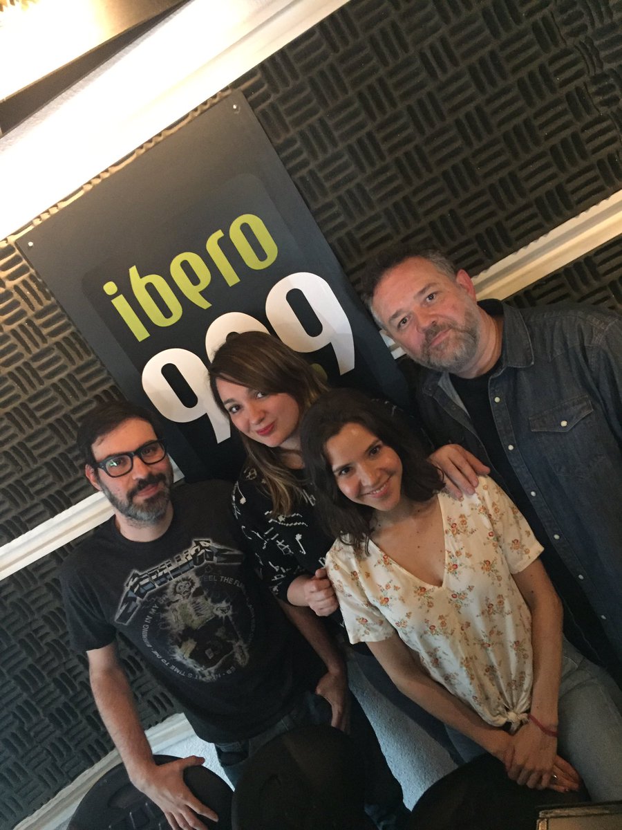 Gustazo recibirlos hoy en la cabina de <a href="/Ibero909FM/">Ibero 90.9 FM</a> en <a href="/ElCiney909/">El Cine y...</a> queridos <a href="/aleolveravi/">Alejandra</a> <a href="/reclu/">Ileana Rodríguez</a> y <a href="/ljhenaine/">Luis Javier H</a> Mucha suerte con la película y bienvenidos siempre!
