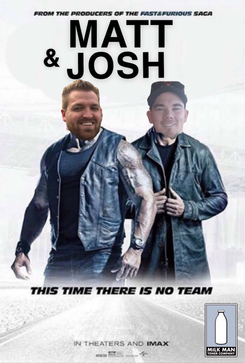 MilkManCompany's tweet photo. Coming to a location near you. Matt &amp; Josh combine for the best service across the nation. Combating against IT/networking problems and paper jams. This duo is truly the best in the business. https://t.co/lp0a97tGw2