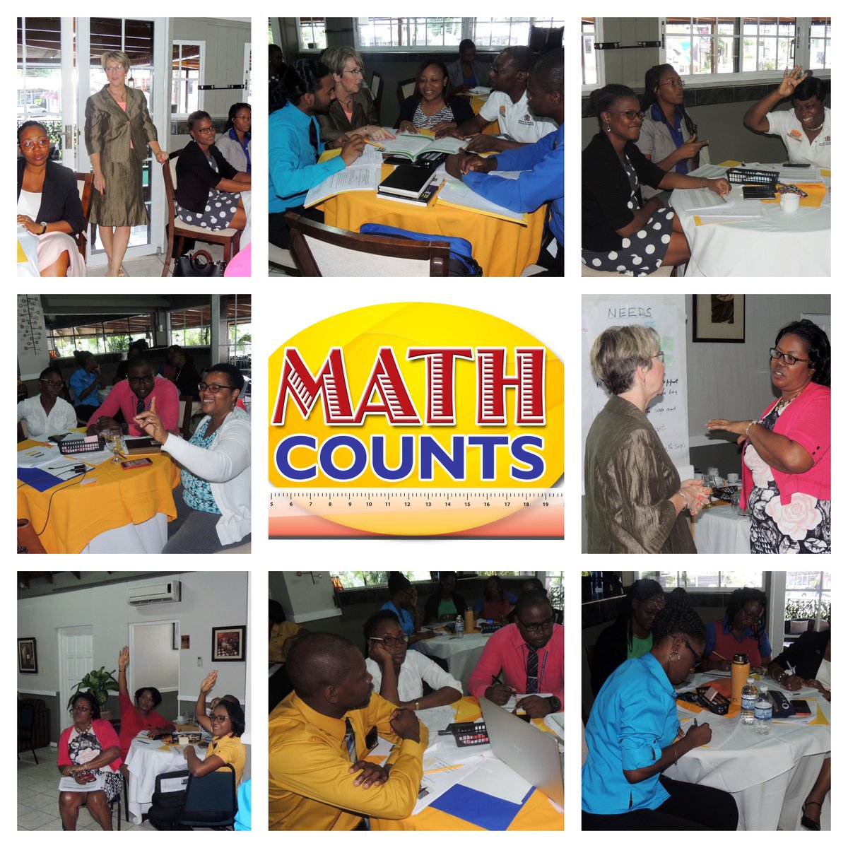 MOEYJamaica's tweet image. The Ministry of Education, Youth and Information&apos;s Mathematics team engaged in a workshop with international Mathematics Consultant, Dr. Jennifer Bay-Williams. #mathcounts #transformation #solvingmathproblems
#debunkingmyths