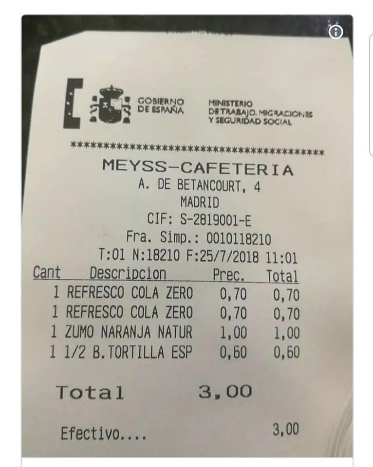 jm_clavero's tweet photo. Precios en los ministerios de Madrid. ¿Qué os parecen? https://t.co/Z1q0S2gxS1