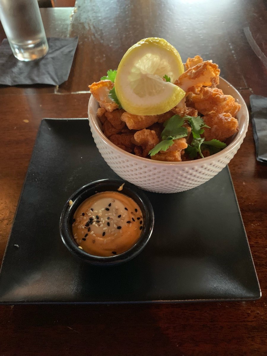 Bagrly's tweet image. Calimari (#squidbits)! (at @HanzoBarsa in San Antonio, TX) swarmapp.com/c/17J4lMBllQR