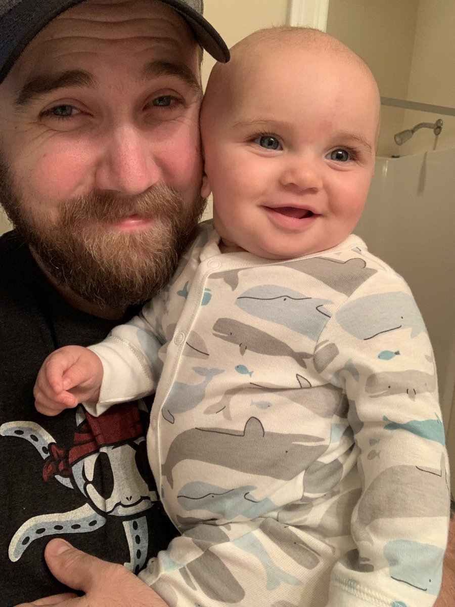 Grateful to work for a company that gives new Dads paternity leave to spend time figuring it all out during the first year. Seems my little girl is grateful too.