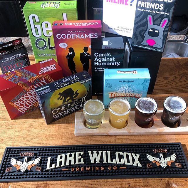 Come checkout our new games in our tap room while enjoying a nice cold beer or two this weekend! bit.ly/2QUMZYJ