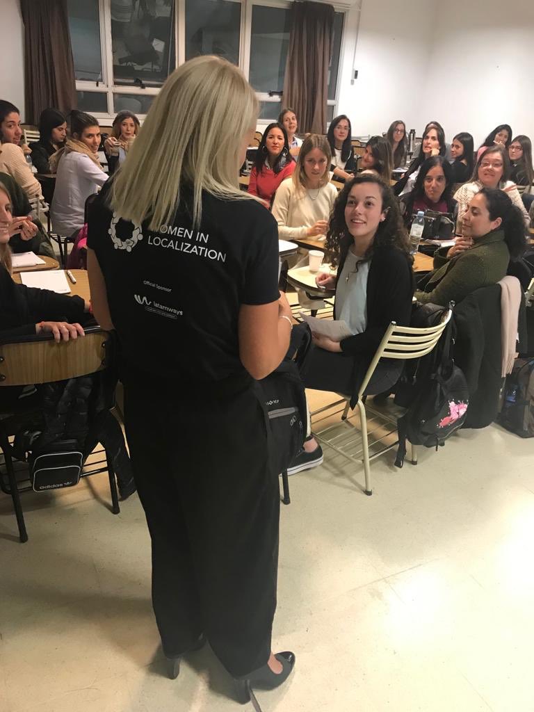AgustinaPioli's tweet photo. #SpeedNetworking at full swing at the @WomenInL10N #Networking workshop. Great crowd! @lacecimaldo #WLEvents #WLAR https://t.co/57TGZtLSXG