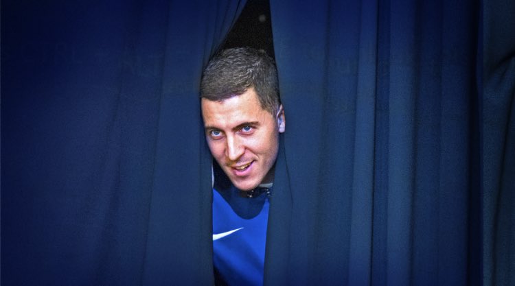 henrywinter's tweet photo. Sad to see a true entertainer leave. Hazard lit up games with his skill, smile and determination to keep attacking no matter how many times he was kicked. Huge loss to #cfc and English football. But what memories. Good luck at #rmcf. Photograph ⁦@MarcAspland⁩ https://t.co/ZGKfC9YGdR