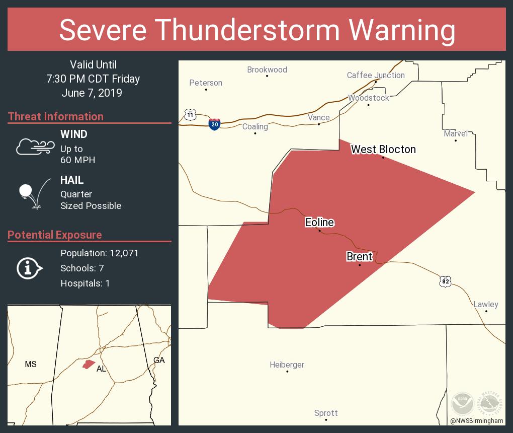 spann's tweet image. Severe thunderstorm warning issued for parts of Bibb County…