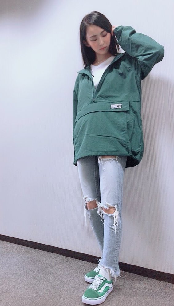 BAND-MAID　マウンテンパーカー THE BAND-MAID MOUNTAIN PARKA NAVY×SILVER(LIMITED)/バンドメイド