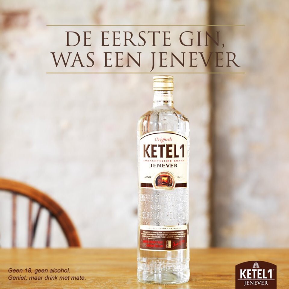 De eerste gin was een jenever. Weer wat geleerd vandaag… #worldginday #ketel1jenever #ketelwijsheden #nr6