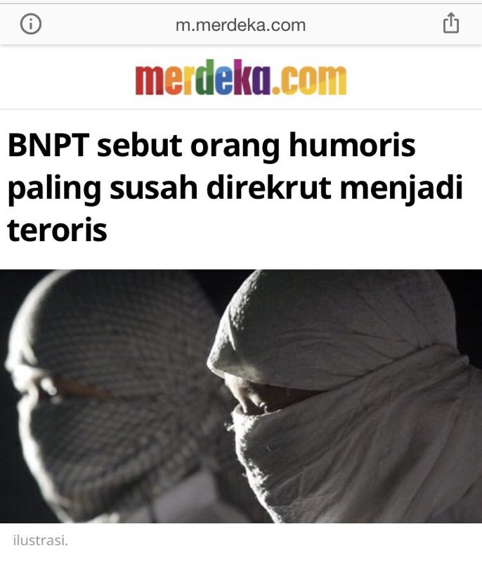 MuhadklyAcho's tweet image. Pantes banyak orang fanatik garis keras yang benci sama komedian 😂