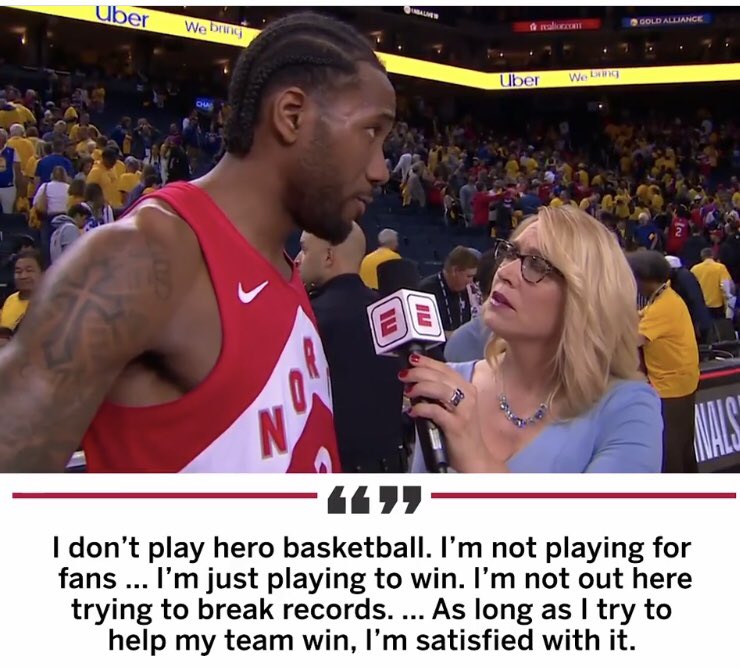 BillKrasner's tweet photo. Coach Popovich of the @spurs definitely helped mold #Kawhi into the player he is today #NBAFinals2019 https://t.co/fvrsn5UXMW