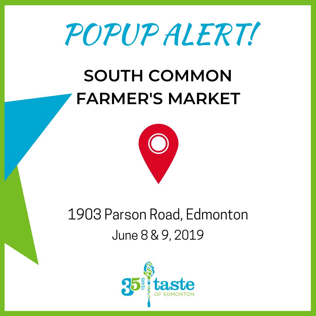 Don't forget about our pop-up event that is happening tomorrow and Sunday! Skip the line and save time (and $) - buy your #TasteofEdm tickets in advance. 10:00 AM - 4:00 PM at the South Common Farmers Market