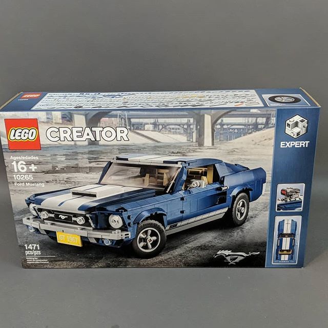 BZP_Tweets's tweet image. Very excited to get to build this tomorrow! Join us at 3 PM Eastern on our YouTube channel to see the #LEGO #CreatorExpert #fordmustang come together! #ford #mustang