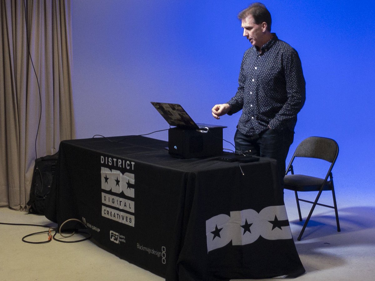 districtcreate's tweet image. Thank you @AdobeVideo @dhelmly for a great presentation , Chris of @OWCsolutions for showing off all the eGPU, &amp;amp; storage gear @IMGinDC team and the rest of the staff for hosting the #districtcreate 6.6.19 meet.
Congrats to our winner of the OWC Envoy Pro, and #adobecreativecloud
