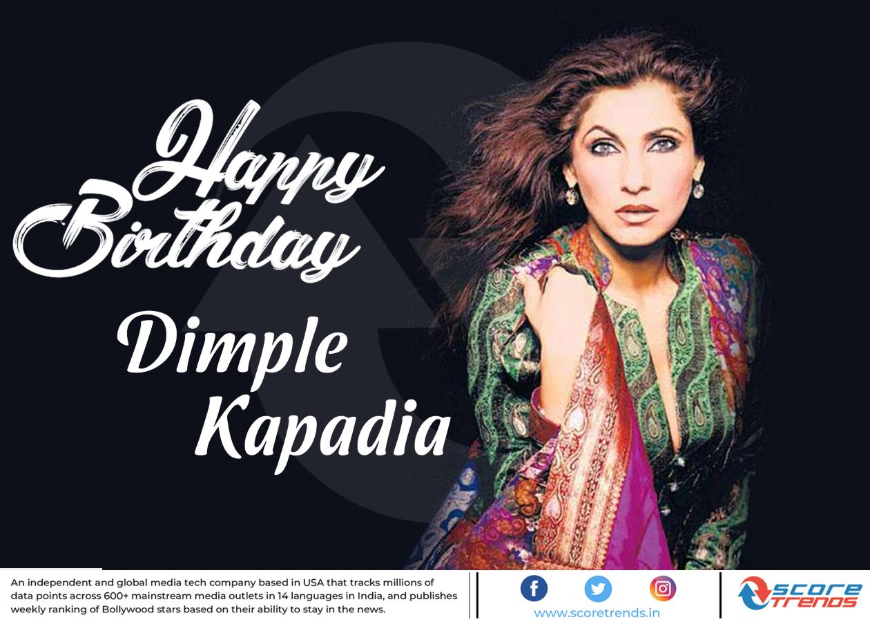 Score Trends wishes Dimple Kapadia a Happy Birthday!! 