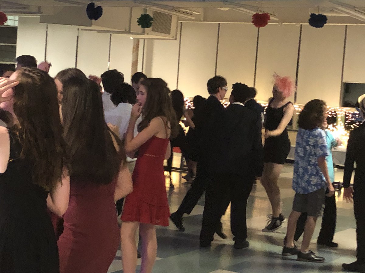 Having a great time at the Freshmen Dance! #Lenape