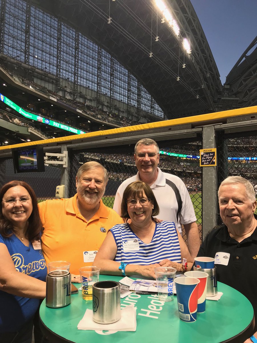 rjgross's tweet photo. At Miller Park with good friends #IBAW https://t.co/bBKNOIb40l