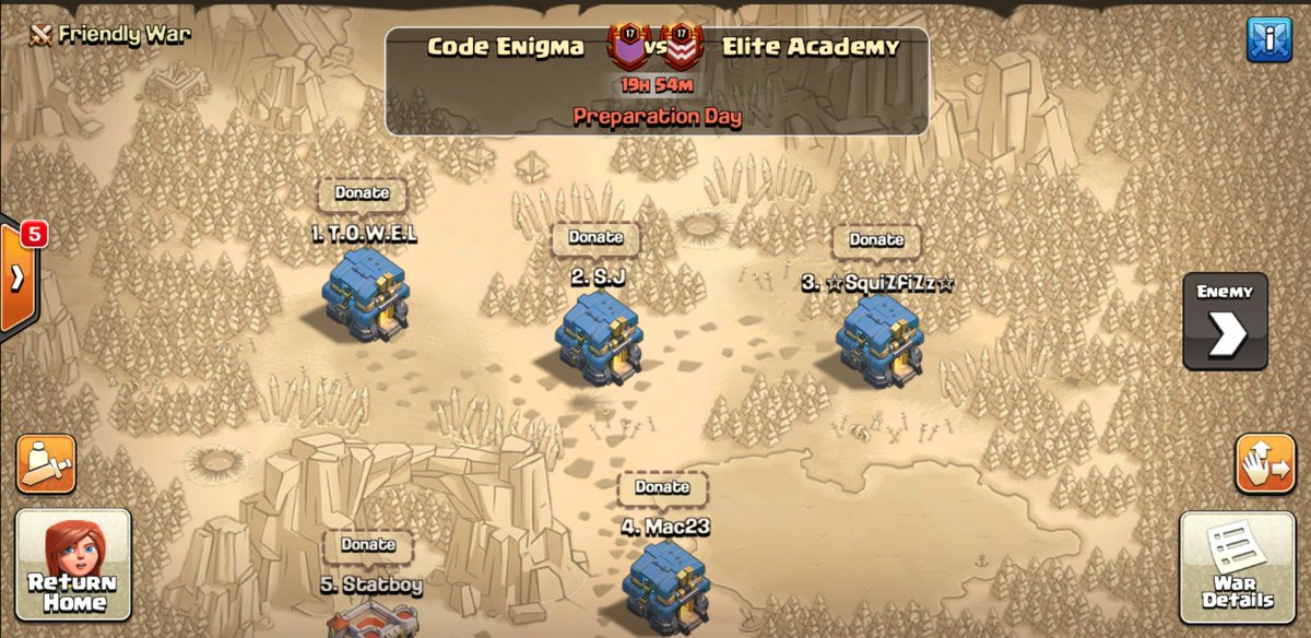 Code Enigma (@enigmacoc) on Twitter photo Just a fun little bye week war against our old friends <a href="/EliteAcademyCoC/">Elite Academy</a>. Good luck guys. 4/13/23 Just a fun little bye week war against our old friends <a href="/EliteAcademyCoC/">Elite Academy</a>. Good luck guys. 4/13/23