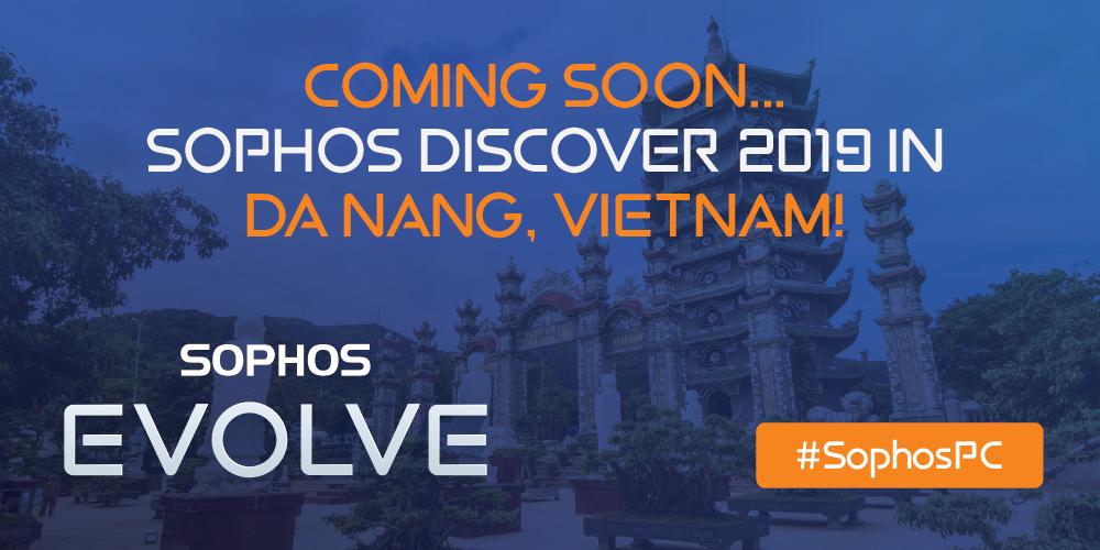 SophosPartners's tweet image. Coming soon... 

😎 #SophosPC in beautiful Da Nang!
