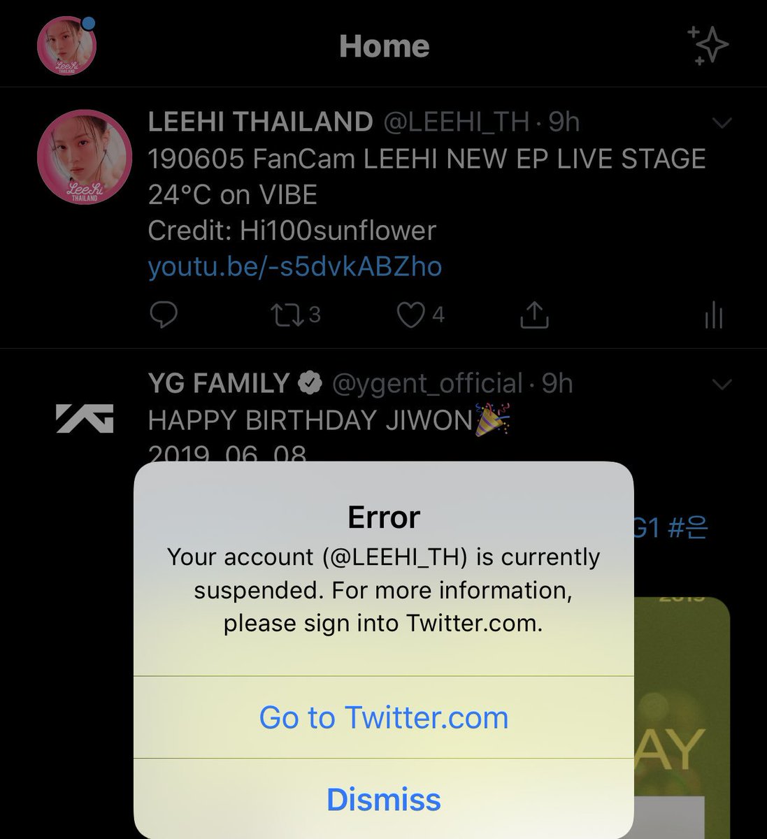 LEEHITH's tweet image. Account @LEEHI_TH is now suspended. We are contacting Twitter to unsuspended. So we will use this account @LEEHITH  for a while. Thanks!😭💖

แอคเค้าท์ @LEEHI_TH ถูกระงับอยู่ ทีมกำลังติดต่อทางทวิตเตอร์นะคะ ขออนุญาตใช้แอคเค้าท์ @LEEHITH แทนก่อนในช่วงนี้ ขอบคุณค่ะ🥺💖