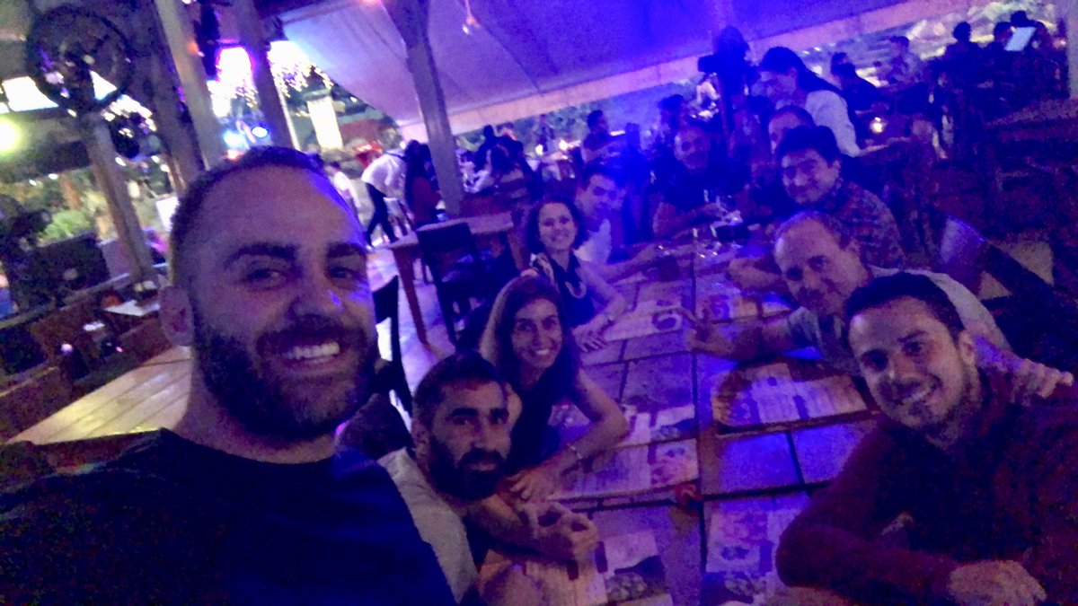 VICBANKER's tweet photo. Part of the team. First night off... ๐๐ผ#SAP #SapGoLive #Medellin https://t.co/tnxOpDM9fX