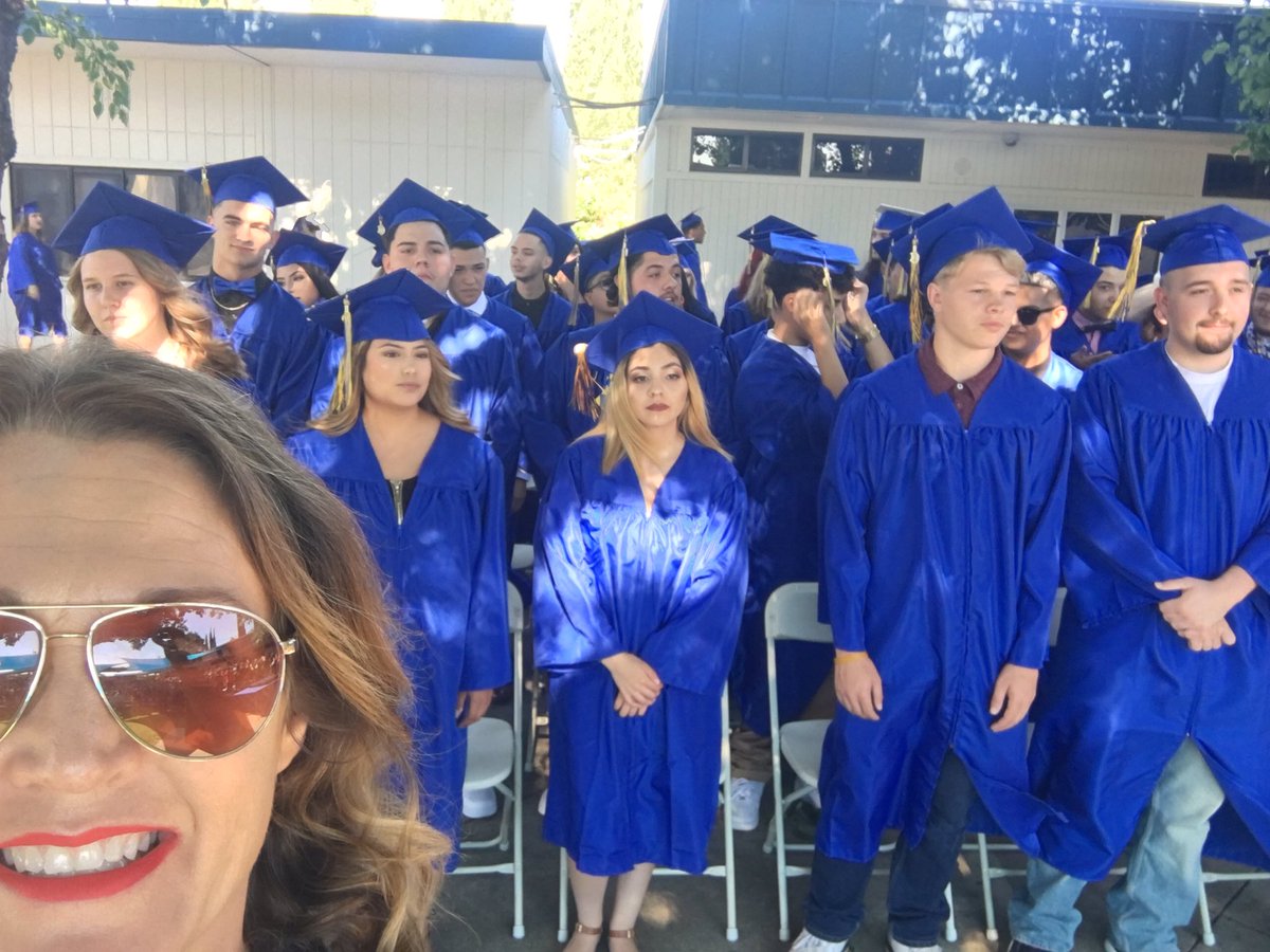 This day reminds you of why we do it! 😊👏🎓 #worthit #alted #Powellpride #Graduation2019 #proudprincipal <a href="/YCUSD/">YubaCity Unif School</a>