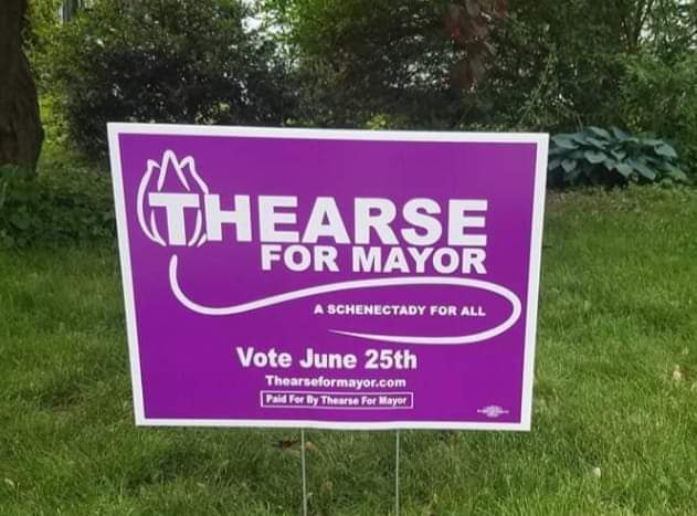 ThearseForNY's tweet photo. Tomorrow is Lawn Sign Delivery Day!! #DoYouHaveOne? Contact me if you want one! https://t.co/CwFQgKz8x0
Supplies are running out FAST! See you all tomorrow ๐๐๐ฟ๐๐ฟ #Schenectady #aSchenectadyforAll #PeoplePowered #ThearseForMayor https://t.co/MAwPHhO5Q8