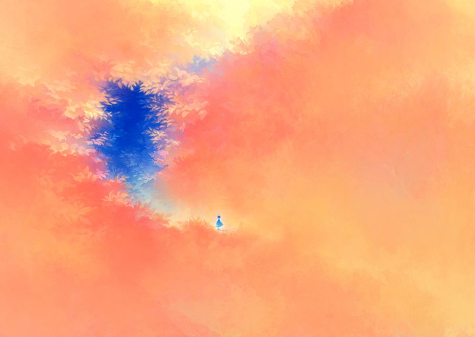 「朝の中で」 