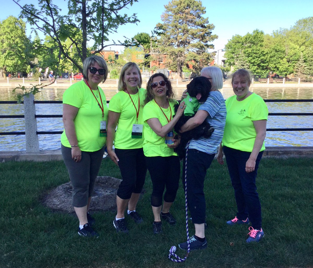 Barb Anderson (@barbanderson4) on Twitter photo The @CFDRTO Fun Run/Walk at the <a href="/DietitiansCAN/">Dietitians of Canada</a> #DCCONF19 was a huge success. Here is the top fund-raiser, Archie & <a href="/ArmourBeth/">Beth Armour</a> , with some of the other walkers along the Rideau Canal. The funds go to support practice-based Dietetic Research in ๐จ๐ฆ. The @CFDRTO Fun Run/Walk at the <a href="/DietitiansCAN/">Dietitians of Canada</a> #DCCONF19 was a huge success. Here is the top fund-raiser, Archie & <a href="/ArmourBeth/">Beth Armour</a> , with some of the other walkers along the Rideau Canal. The funds go to support practice-based Dietetic Research in ๐จ๐ฆ.