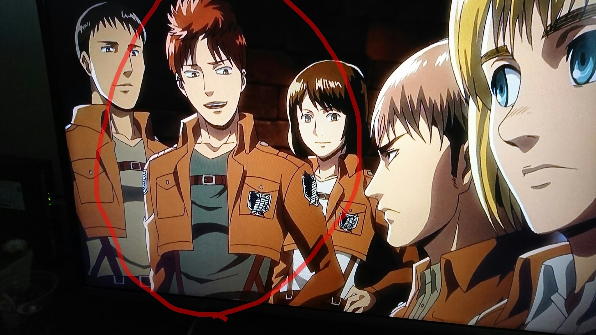 ひよっこたけのこ 今日録画しといた進撃を見たけど 声だけ聞いていると どうしてもフロックが喋っているより 七瀬陸が喋っているように聞こえる小野賢章さん ʖ そういえば 最近アイナナしてないな E 小野賢章 進撃の巨人 フロック