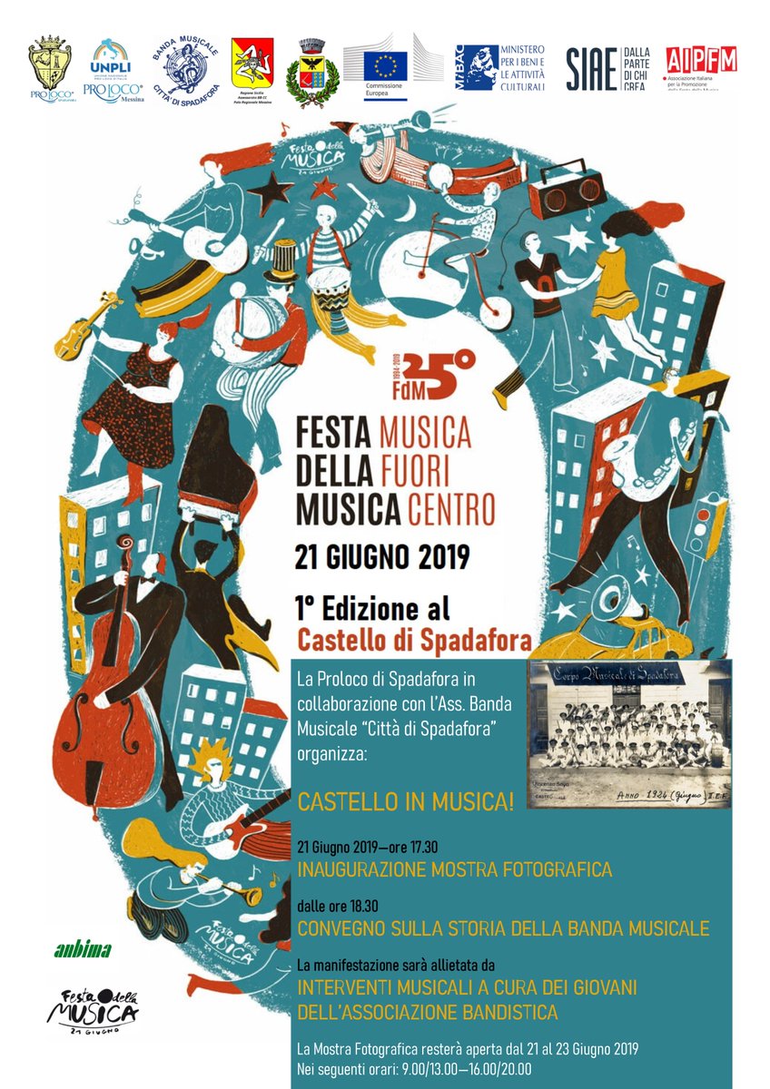 Festa della musica a #Spadafora
➡️ typicalsicily.it/events/1260/ev…
#typicalsicily